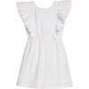 Sadie Dress, White Embroidery - Dresses - 1 - thumbnail