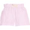 Patch Pocket Shorts, Pink Sparkle Seersucker - Shorts - 1 - thumbnail