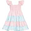 Twirl Dress, Watercolor Multi Stripe - Dresses - 1 - thumbnail