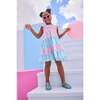 Twirl Dress, Watercolor Multi Stripe - Dresses - 3