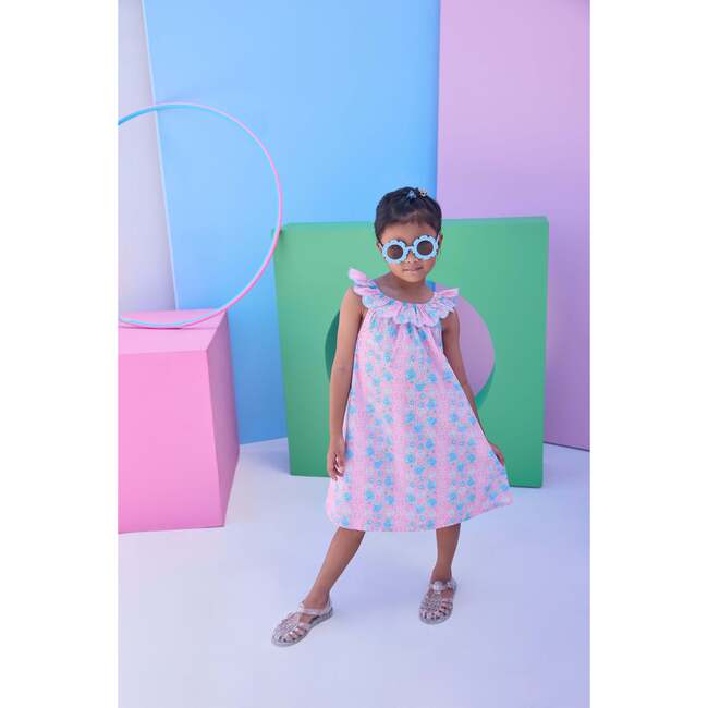 Flora Dress, Spring Marguerite Floral