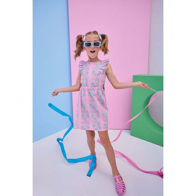 Cutout Dress, Spring Marguerite Floral