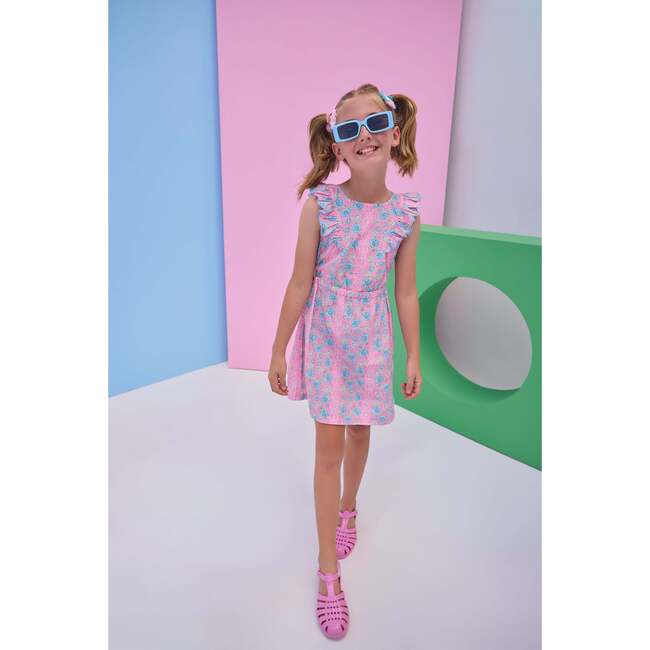 Cutout Dress, Spring Marguerite Floral - Dresses - 3