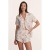 Gisele Printed TENCEL™ Modal Relaxed Short PJ Set, ROSE GARDEN CAMEO PINK/PALE PI - Pajamas - 1 - thumbnail