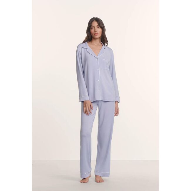 Gisele TENCEL™ Modal Long PJ Set, LAVENDER DUSK/IVORY