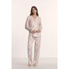 Gisele Printed TENCEL™ Modal Long PJ Set, ROSE GARDEN CAMEO PINK/PALE PI - Pajamas - 1 - thumbnail