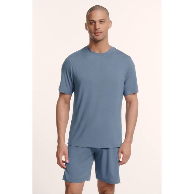 Henry TENCEL™ Short PJ Set, SLATE BLUE