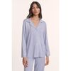 Gisele TENCEL™ Modal Long PJ Set, LAVENDER DUSK/IVORY - Pajamas - 2