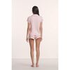 Gisele TENCEL™ Modal Shortie Short PJ Set, PALE PINK/FIG - Pajamas - 3