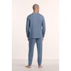 Henry TENCEL™ Long PJ Set, SLATE BLUE - Pajamas - 3