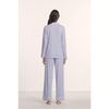 Gisele TENCEL™ Modal Long PJ Set, LAVENDER DUSK/IVORY - Pajamas - 3