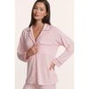 Gisele TENCEL™ Modal Long PJ Set, PALE PINK/FIG - Pajamas - 4