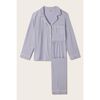 Gisele TENCEL™ Modal Long PJ Set, LAVENDER DUSK/IVORY - Pajamas - 5