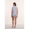 Frida TENCEL™ Shortie PJ Set, LAVENDER DUSK/IVORY - Pajamas - 3