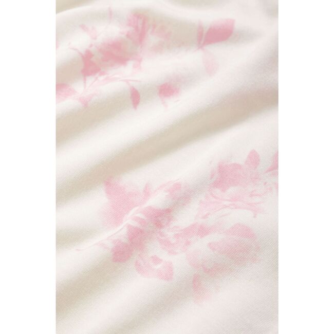 Gisele Printed TENCEL™ Modal Relaxed Short PJ Set, ROSE GARDEN CAMEO PINK/PALE PI - Pajamas - 5