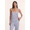 Frida TENCEL™ Cami & Pant PJ Set, LAVENDER DUSK/IVORY - Pajamas - 3