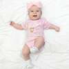 Baseball Cutie Short Sleeve Romper, Ballet - Rompers - 2