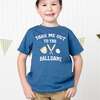 Take Me Out To The Ballgame Short Sleeve T-Shirt, Indigo - T-Shirts - 3