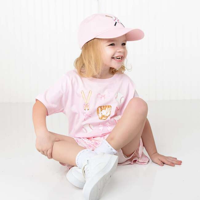 Baseball Cutie Short Sleeve T-Shirt, Ballet - T-Shirts - 3