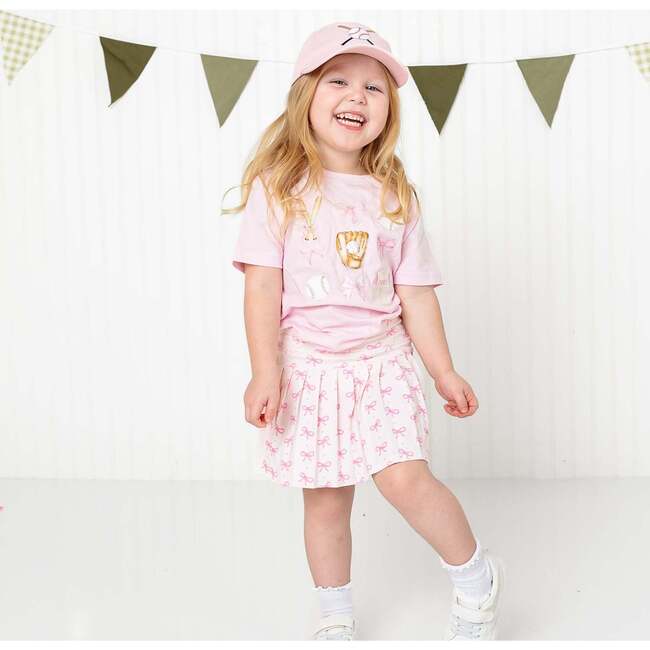 Baseball Cutie Short Sleeve T-Shirt, Ballet - T-Shirts - 4