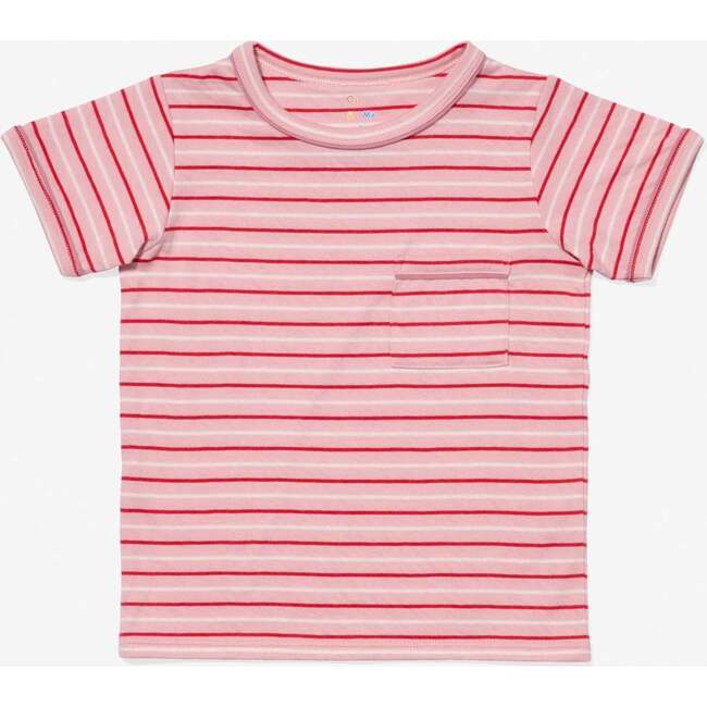 Willie T-Shirt, Petal Mini Stripe