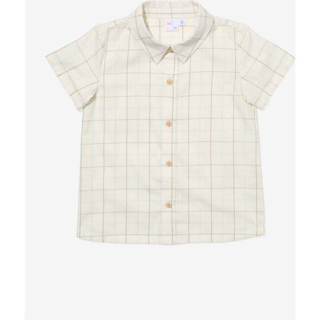 Jack Lee Shirt, Seafoam Plaid
