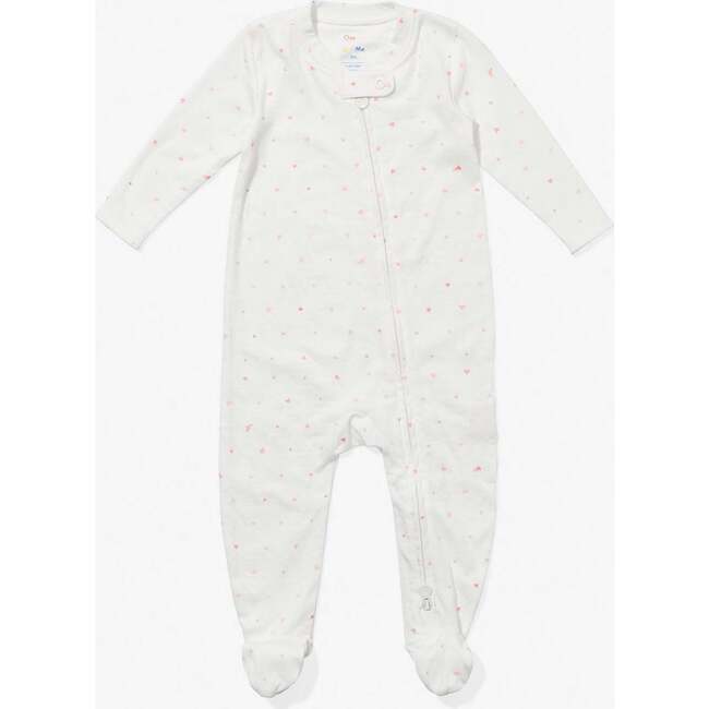 Marley Zip Pajama, Rose Hearts