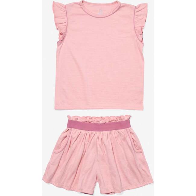 Bea Short Set, Dusty Rose