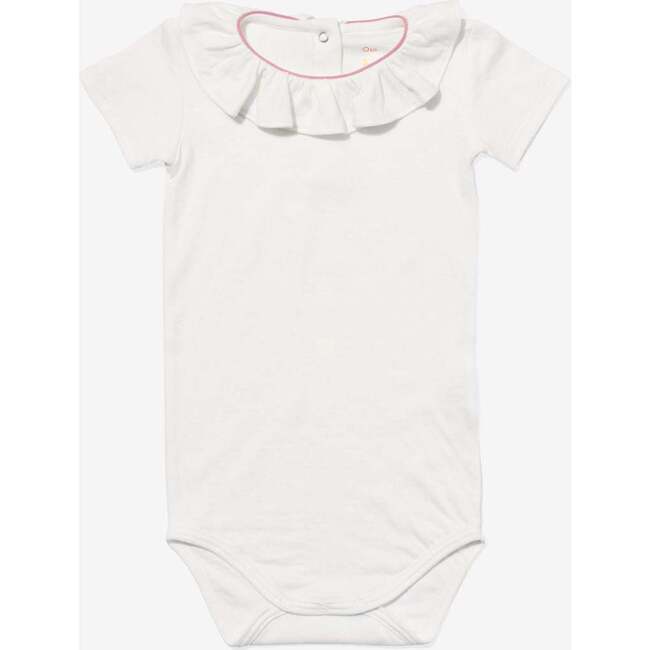 Belle Ruffle One-piece, Rose Piping