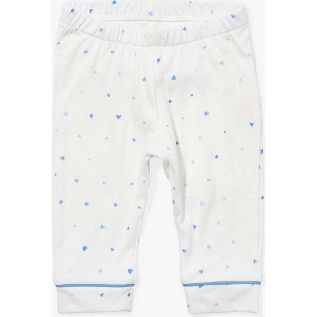 Andy Baby Legging, Blue Hearts