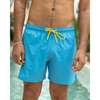 The Paradiso, All-Day Athleisure Short, Blue - Swim Trunks - 1 - thumbnail