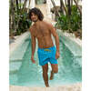The Paradiso, All-Day Athleisure Short, Blue - Swim Trunks - 2