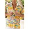 The Paradiso, Short Sleeve Shirt, Yellow - Button Downs - 2