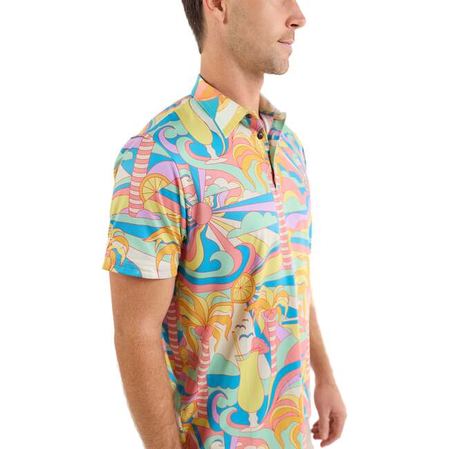 The Paradiso, Golf Shirt, Yellow