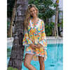 The Paradiso, Tunic Dress, Yellow - Dresses - 4