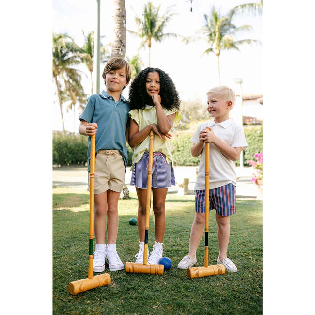 Archie Polo, Stormy Blue - Shorts - 3