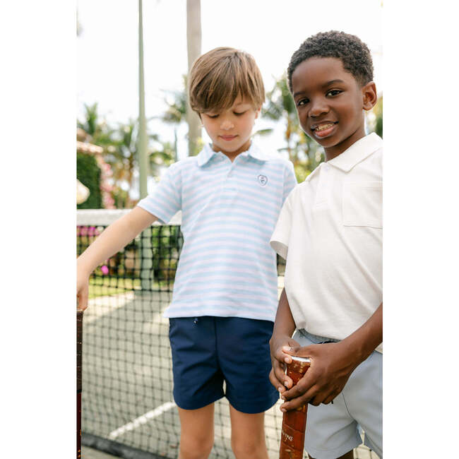 Archie Polo, Ice Stripe - Polo Shirts - 4