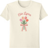 Personalized Spring Tulip T-Shirt, ivory - T-Shirts - 1 - thumbnail