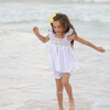 The Harper Set, Classic White with Rainbow Smocking - Dresses - 2