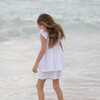 The Harper Set, Classic White with Rainbow Smocking - Dresses - 3