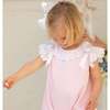 The Rosie Bubble, Primrose Pink Pique - Rompers - 5