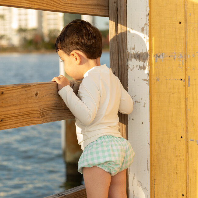 Swim Shorties, Harbour Breeze Gingham