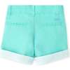 Wyatt Shorts, Gibbs Hill Green with Seaside Seersucker Cuffs - Shorts - 5