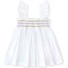 The Harper Set, Classic White with Rainbow Smocking - Dresses - 6