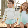 Swim Shorties, Harbour Breeze Gingham - Swim Trunks - 3