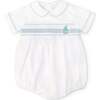 Charlie Bubble, Smocked Sailboats - Rompers - 1 - thumbnail