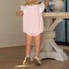 The Rosie Bubble, Primrose Pink Pique - Rompers - 10