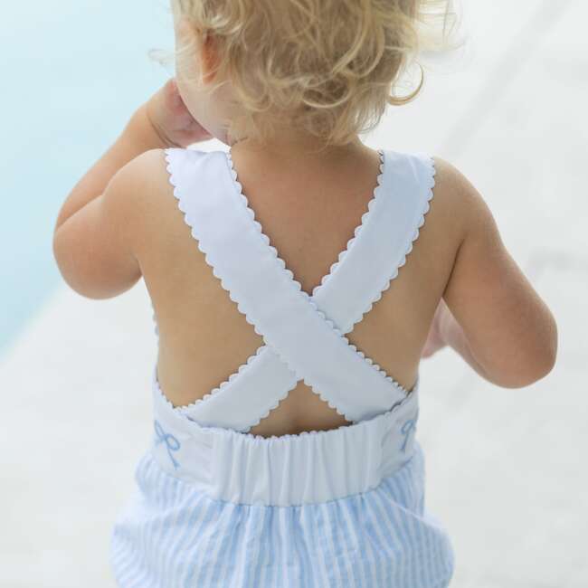 Sutton Sunsuit, Seaside Stripe - Onesies - 6