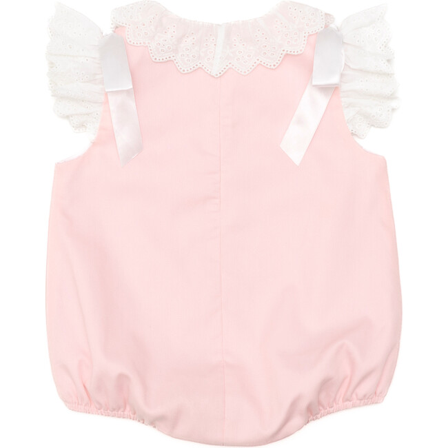 The Rosie Bubble, Primrose Pink Pique - Rompers - 11