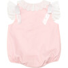 The Rosie Bubble, Primrose Pink Pique - Rompers - 11